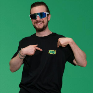 T-shirt Noir brodé “LSV”